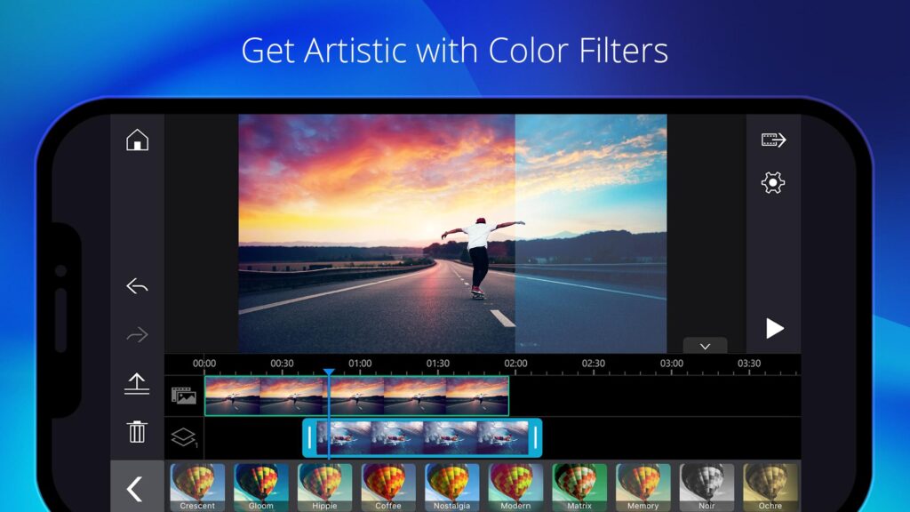 Color Filers of powerdirector