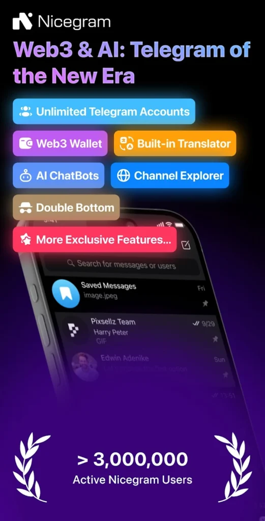 Web3 And Al in Nicegram Apk