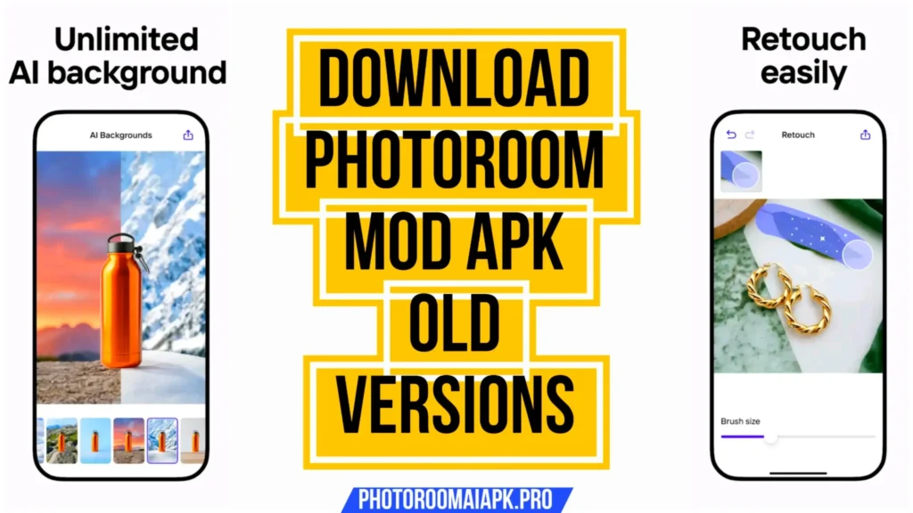 background of photoroom mod apk