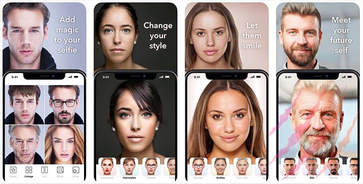 Change Impressions in Faceapp Mod Apk