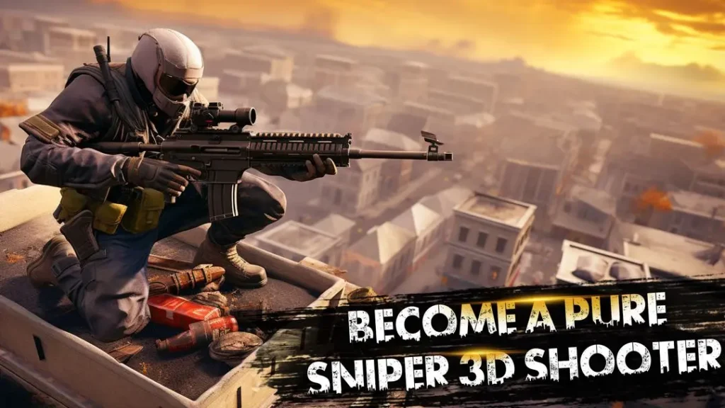 Become A Pure sniper 3d mod apk