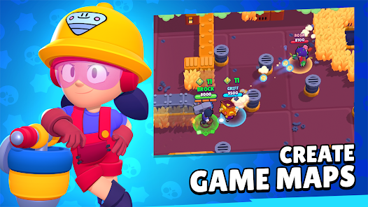 Create game maps of Brawl Stars