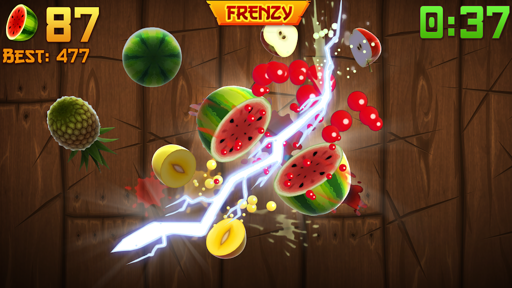 Cut Fruits in Fruit Ninja Mod Apk