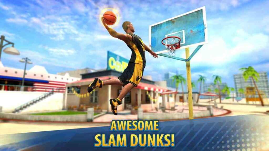 Do Gols And Win The Game in Basketball Stars 