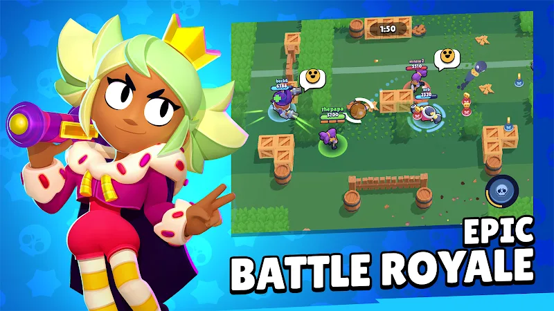 Epic battle royale of Brawl Stars Mod APK 