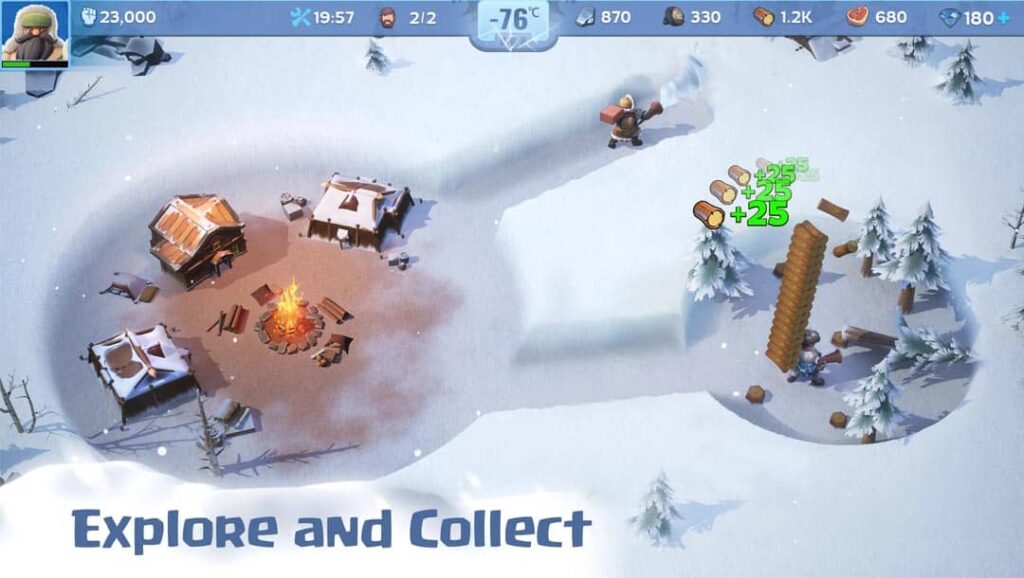 Explore and Collect of Whiteout Survival Mod Apk