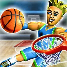 Jump And Goal in Basketball Stars 