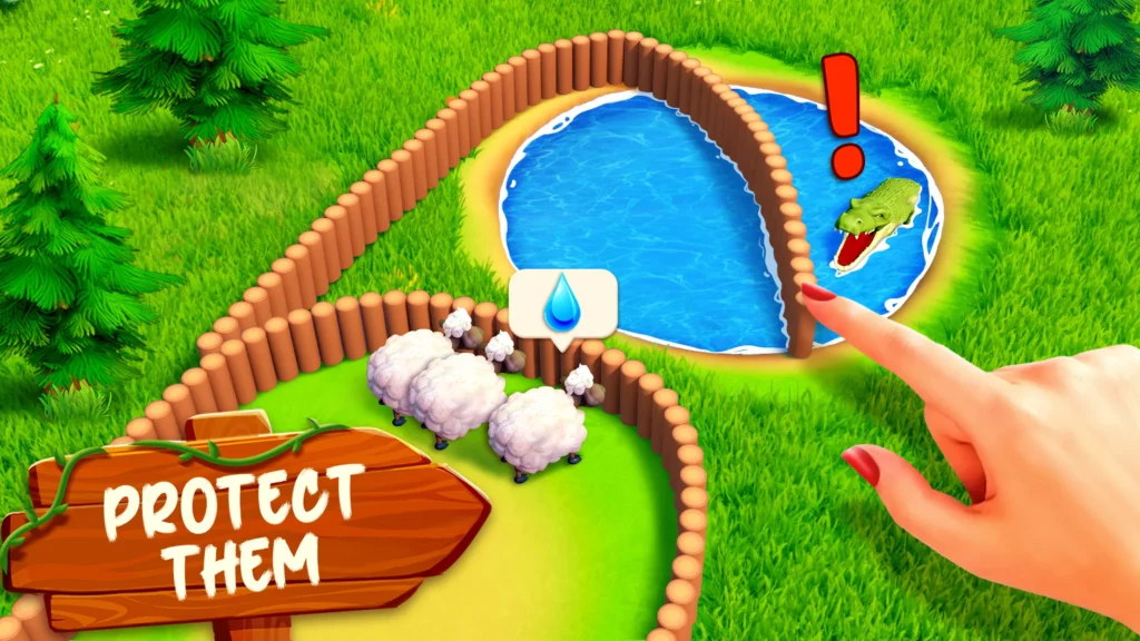 Protect Them in Family Farm Adventure 