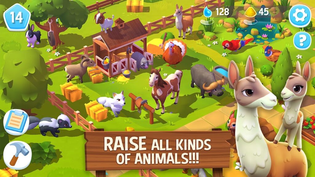 Take Care of Your Animals in Farmville 3 Mod Apk