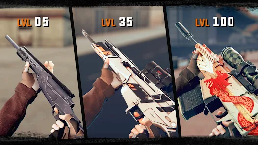 Unlock Weapons on Level in  Sniper 3d 