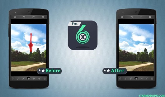 before and After of TouchRetouch MOD APK