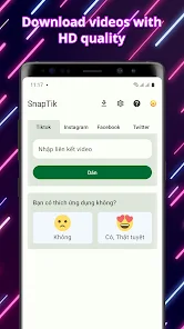 SnapTik MOD APK – Download Video TT (Premium Unlocked, No Watermark) 2024 1