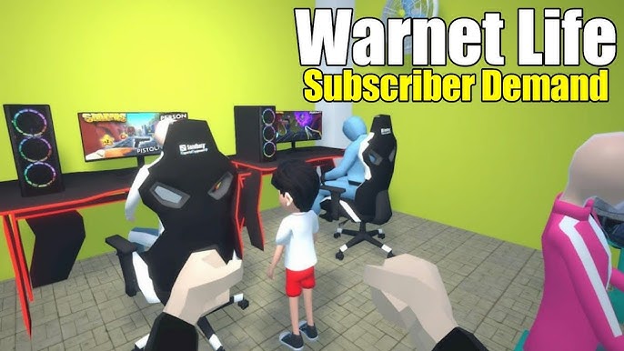 Playgame of Warnet Simulator MOD APK 